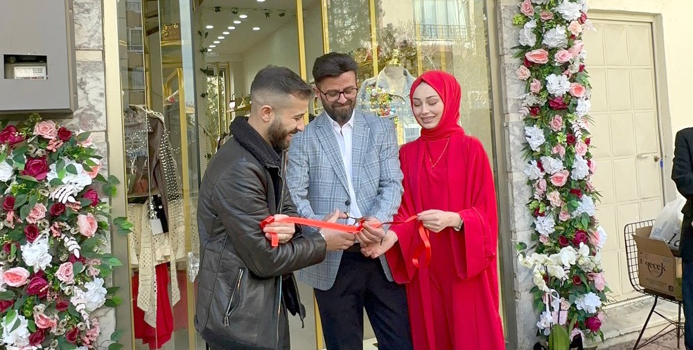 Müslüme Habiboğlu Boutique dualarla açıldı