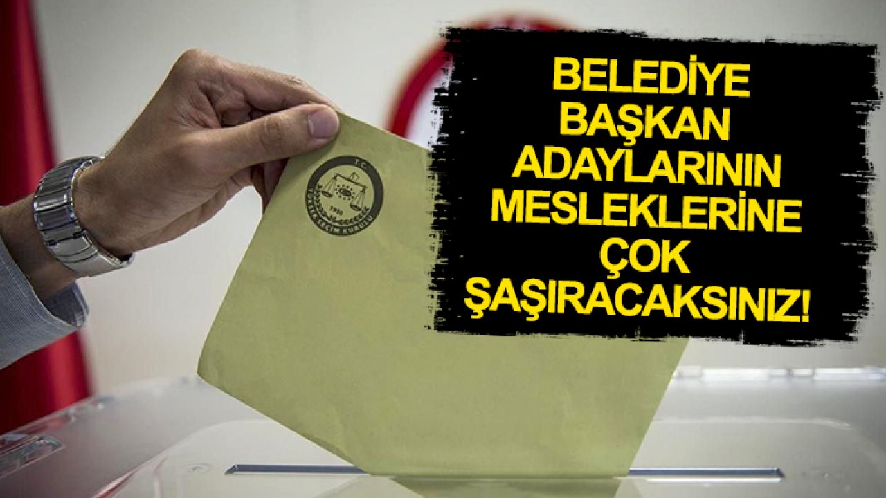 Konya belediye başkan adayları kesinleşti! Adayların mesleklerine çok şaşıracaksınız!