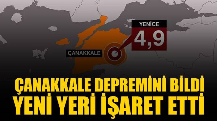 Çanakkale depremini bildi yeni yeri işaret etti: Hazır olun
