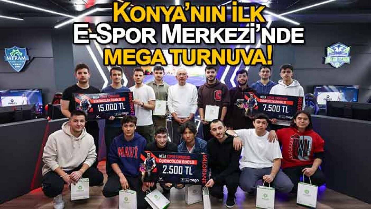 Konya’nın ilk E-Spor Merkezi’nde mega turnuva