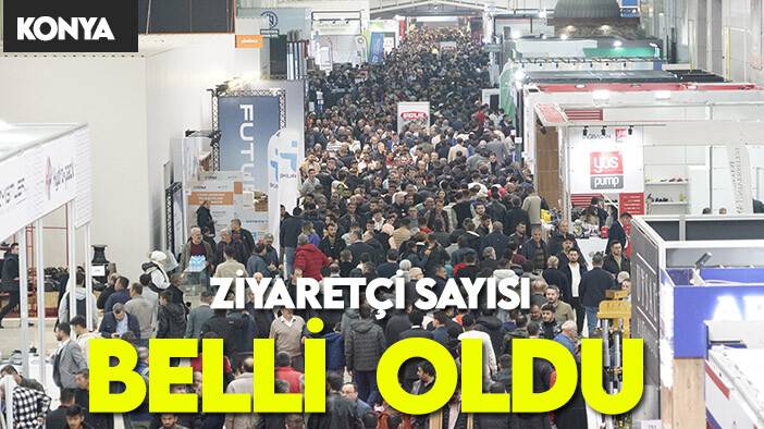 20. Konya Tarım Fuarı'nda ziyaretçi sayısı belli oldu