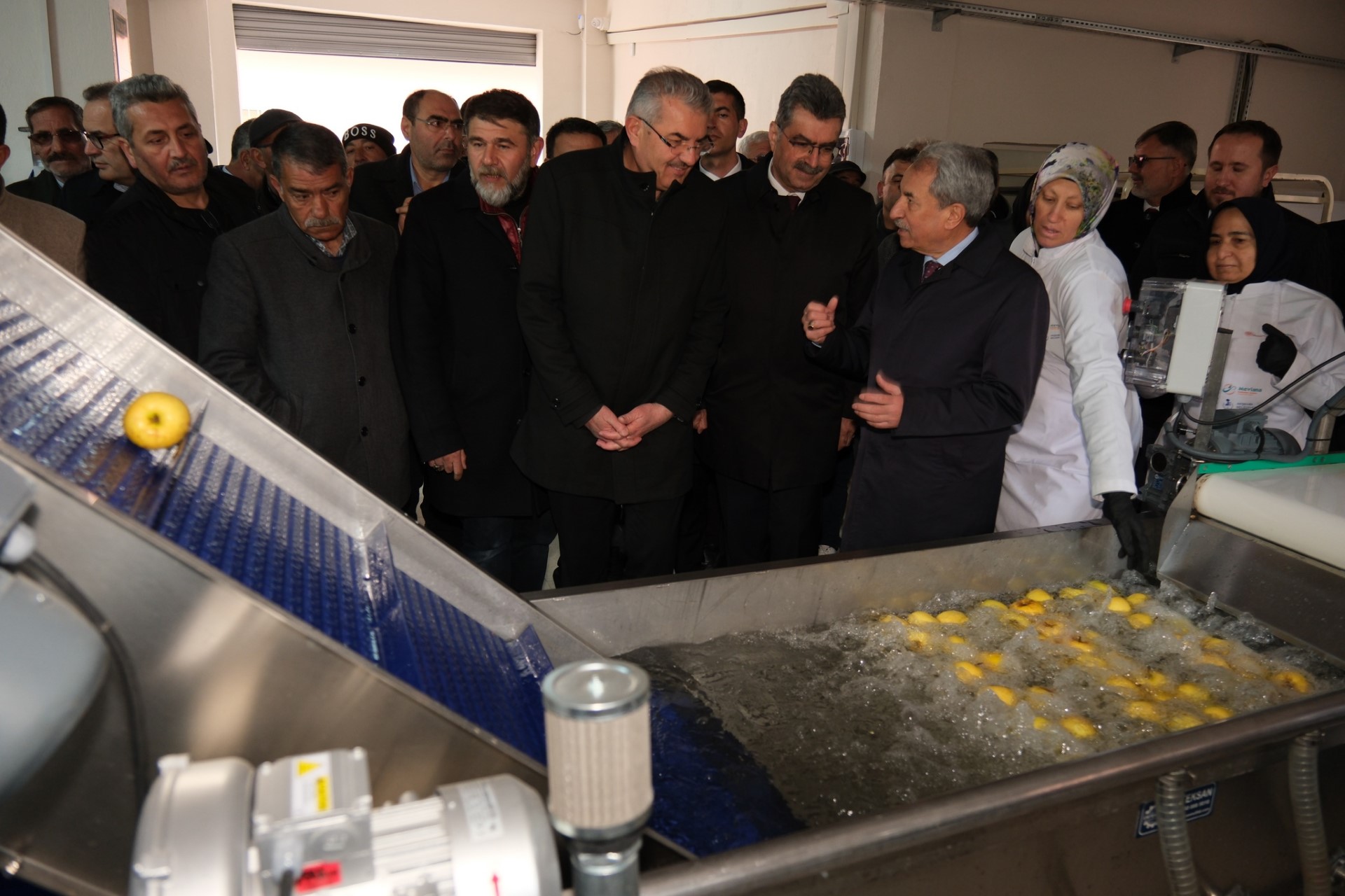Konya'nın ilçesinde Meyve Kurutma Tesisi açıldı
