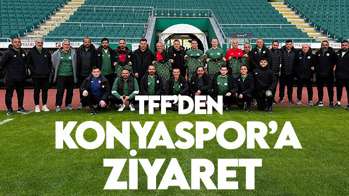 TFF eğitmenlerinden Konyaspor Akademi’ye ziyaret