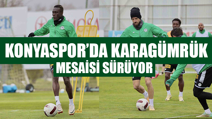 Konyaspor’da Fatih Karagümrük maçı hazırlıkları sürüyor
