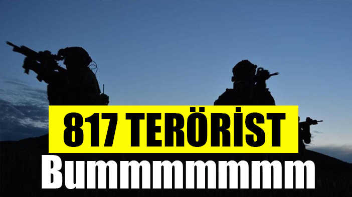 İçişleri Bakanı Yerlikaya: 817 terörist etkisiz hale getirildi