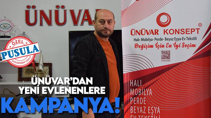 Ünüvar’dan yeni evlenenlere kampanya! Düğün setlerinde cazip fiyatlar sizi bekliyor…