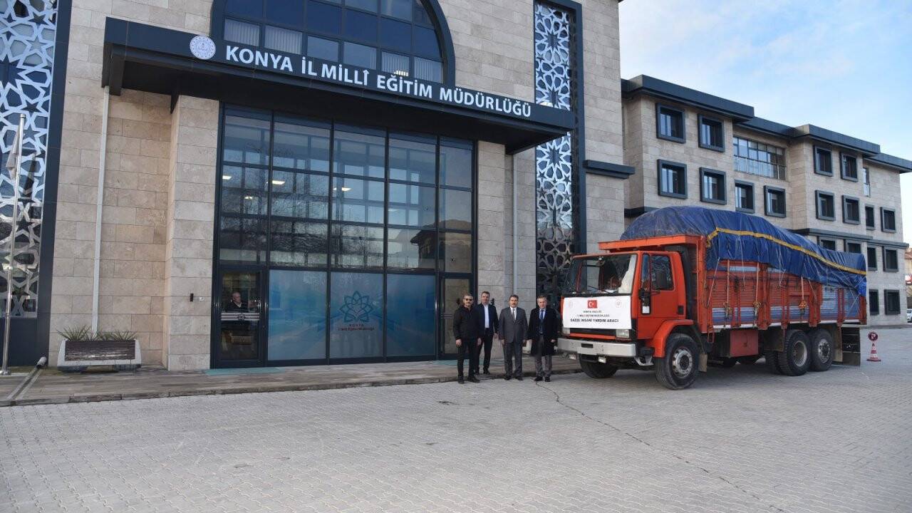 Konya'dan Gazze'ye yardım