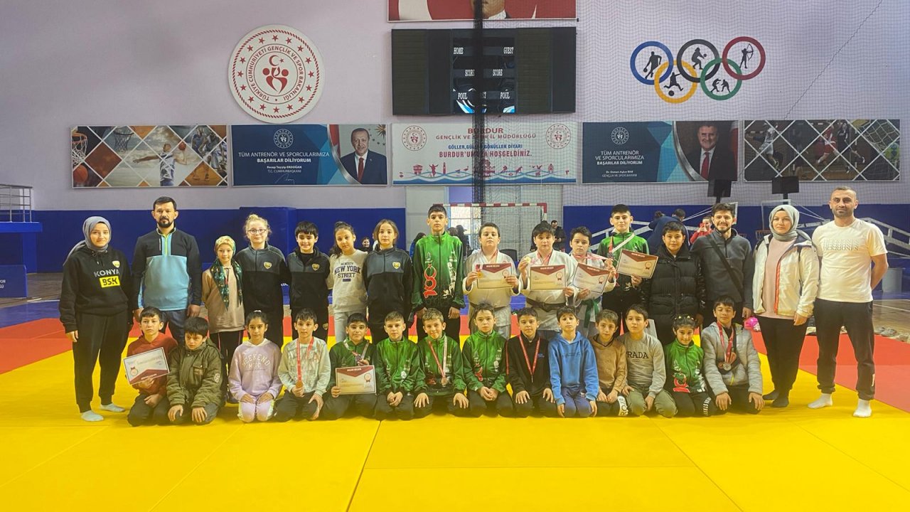 'Okul Sporları Judo'ya Konya damgası