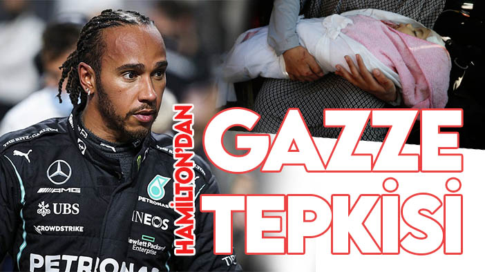 İngiliz F1 Pilotu Hamilton'dan Gazze için acil ateşkes çağrısı