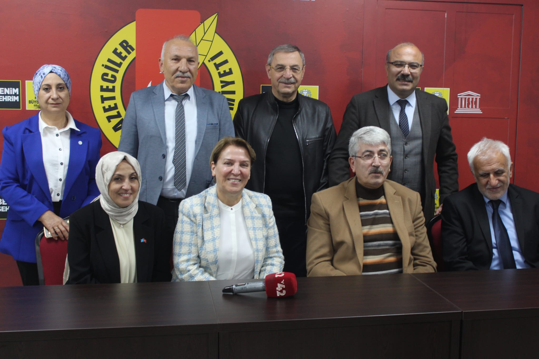 İYİ Parti Genel Başkan Yardımcısı Sucu'dan Konya Gazeteciler Cemiyeti'ne ziyaret
