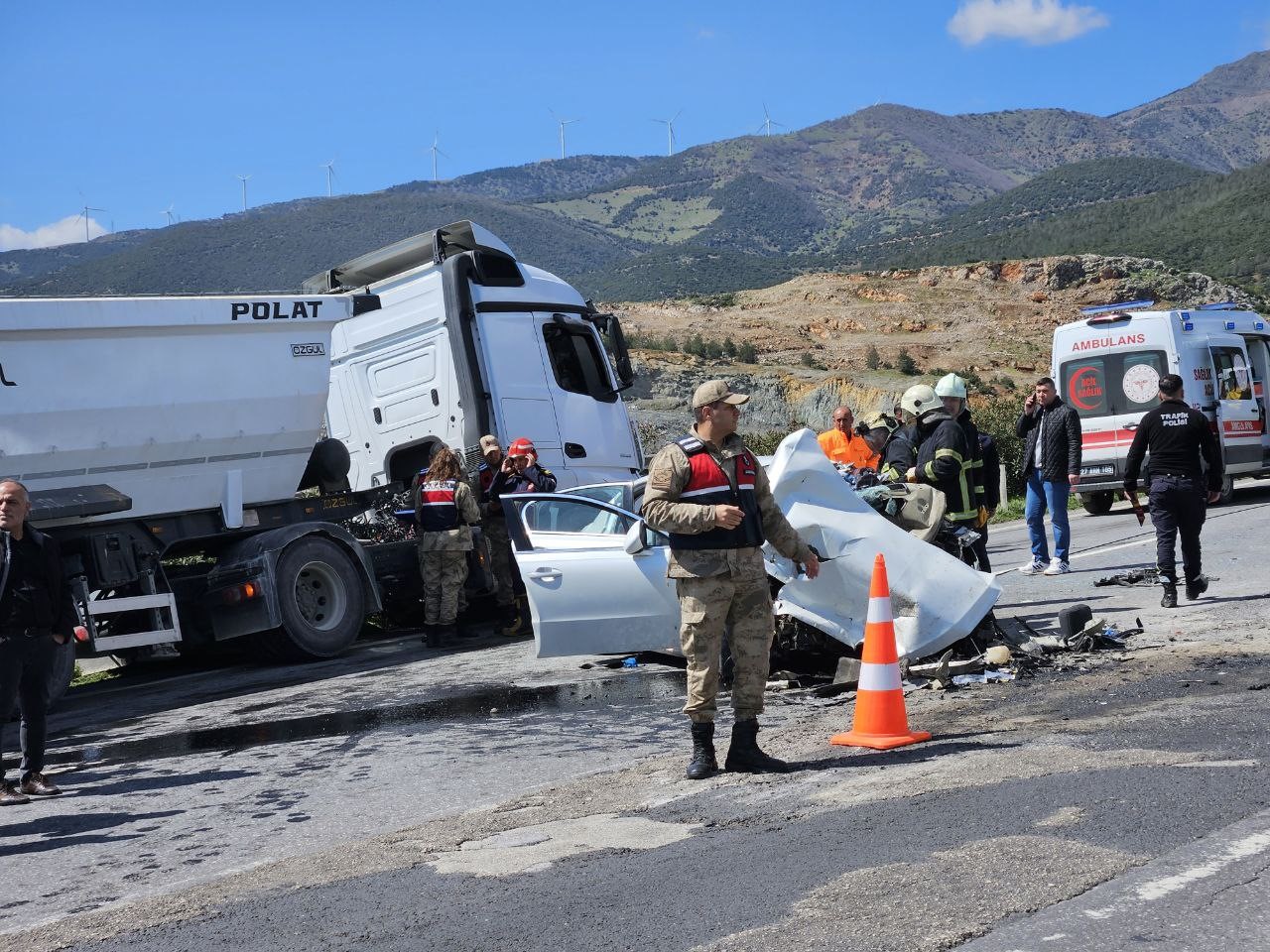 Gaziantep'te feci kaza: 2 ölü, 2 yaralı
