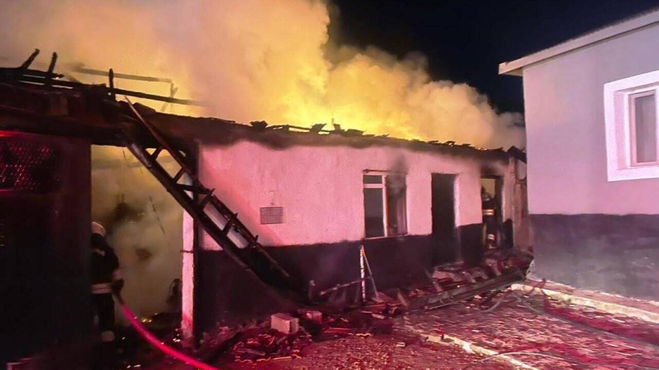 Konya'da müstakil evin garajında korkutan yangın