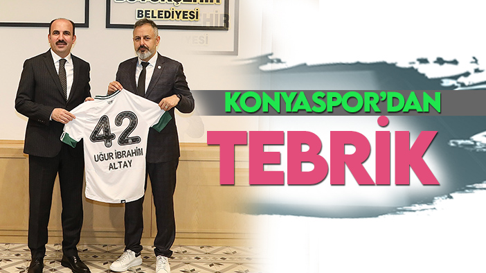 Konyaspor'dan tebrik mesajı