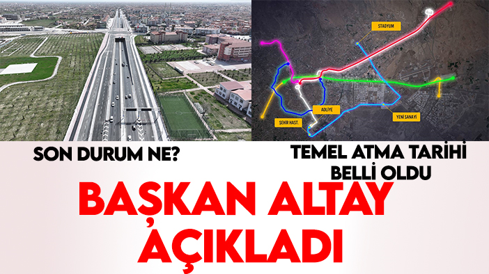 Şehir Hastanesi Köprülü Kavşağı'nda son durum ne? Konya'nın yeni tramvay hattında temel atma tarihi belli oldu