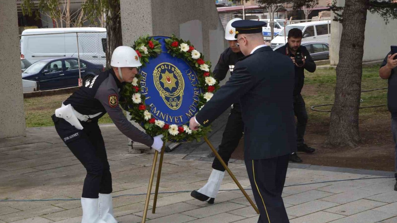 Ereğli’de Polis Teşkilatı’nın kuruluş yıl dönümü kutlandı