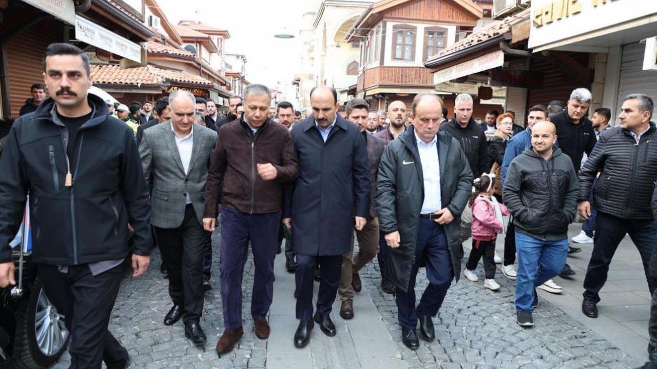 içişleri Bakanı Ali Yerlikaya Bayram'a Konya'da girdi.