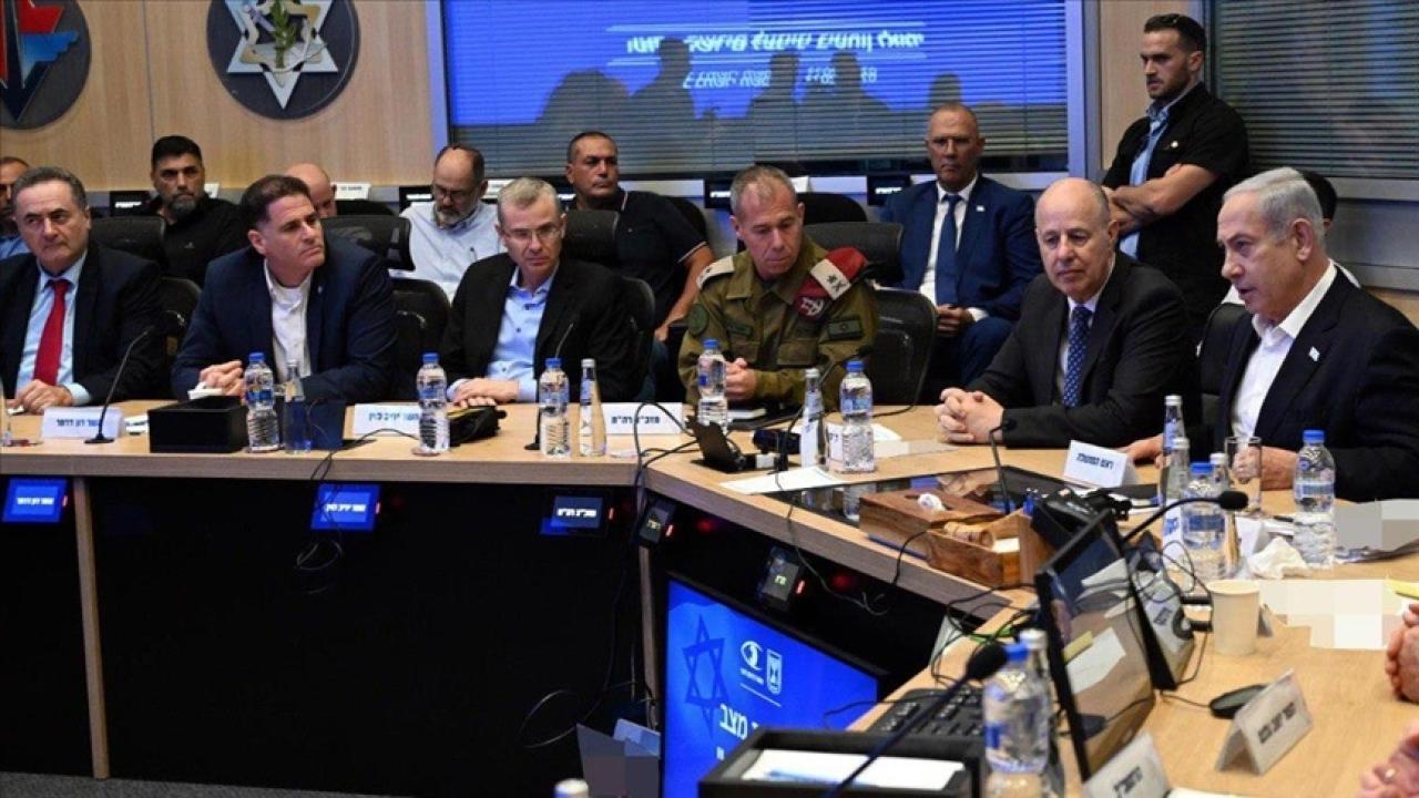 İsrail Savaş Kabinesi, "İran saldırıları" gündemiyle toplandı