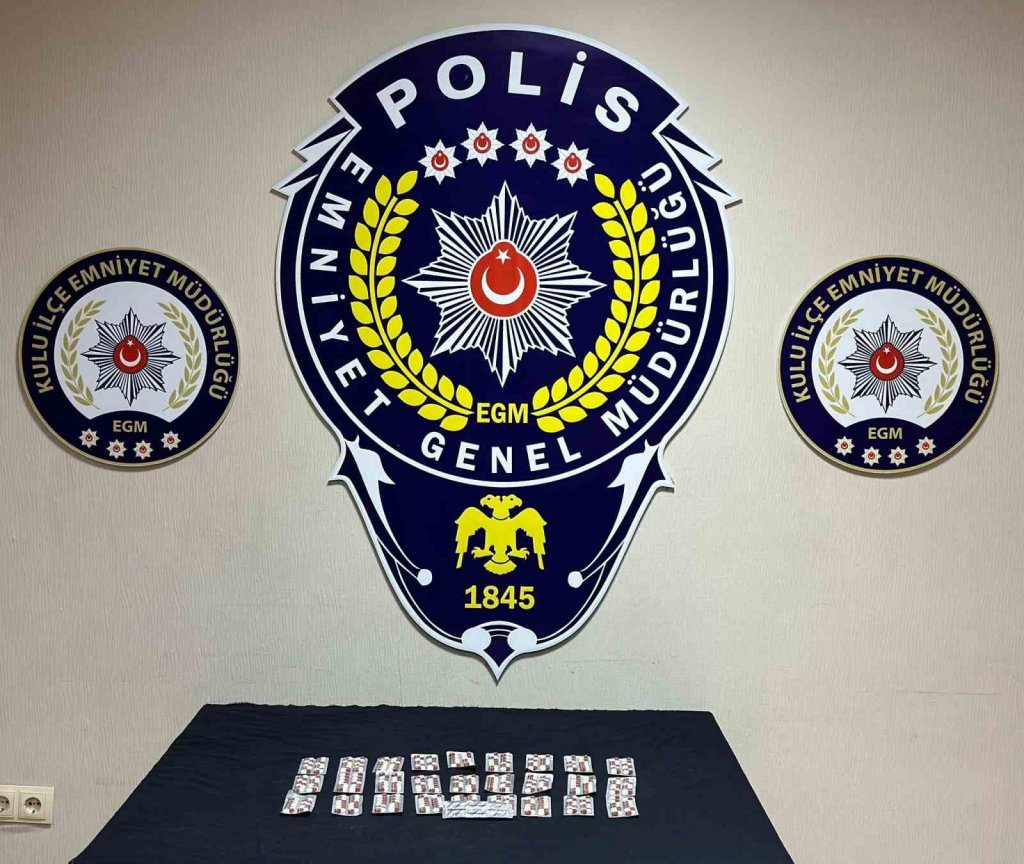 Konya'da narkotik operasyonu: 2 Torbacı yakalandı