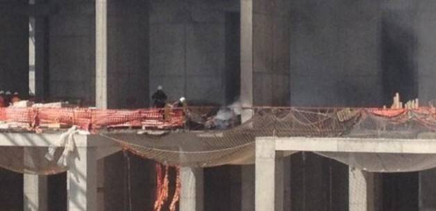 Mecidiyeköy'de korkutan patlama!