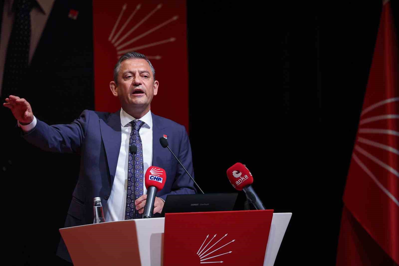 CHP Genel Başkanı Özel: "Erdoğan ile yüz yüze görüşeceğim"