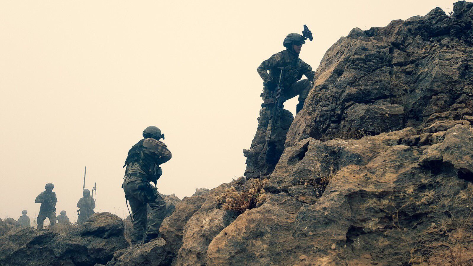 Teröre teröriste geçit yok! Fırat kalkanı bölgesinde 4 PKK'lı terörist toprağa karıştı