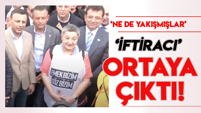 TSK'ya iftira atan Şebnem Korur Fincancı, 1 Mayıs yürüyüşünde ortaya çıktı!