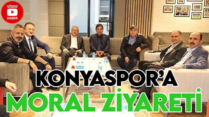 Konyaspor’a, Fenerbahçe maçı öncesi moral ziyareti