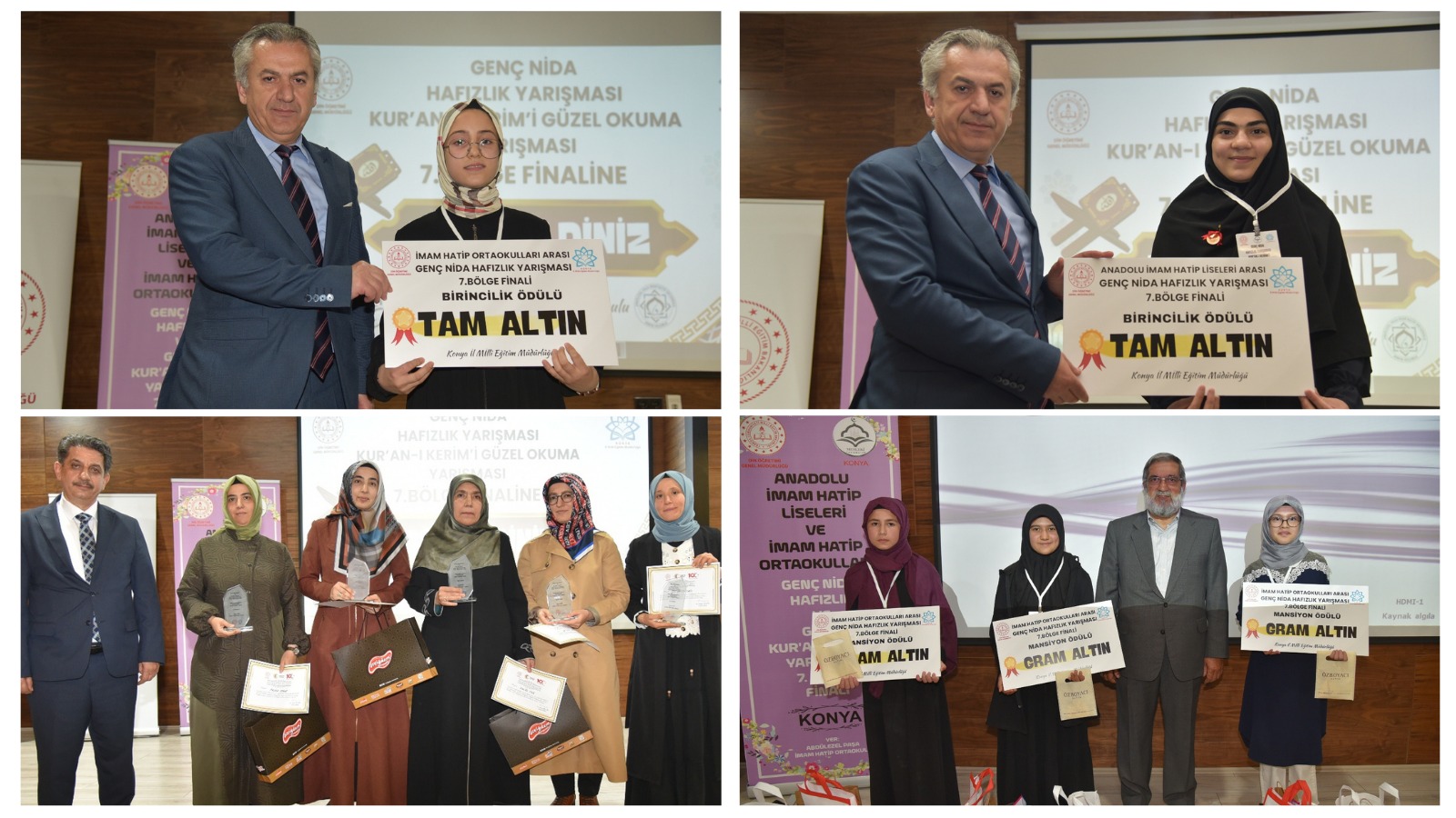 Genç Nida Hafızlık  yarışması finali Konya’da gerçekleşti