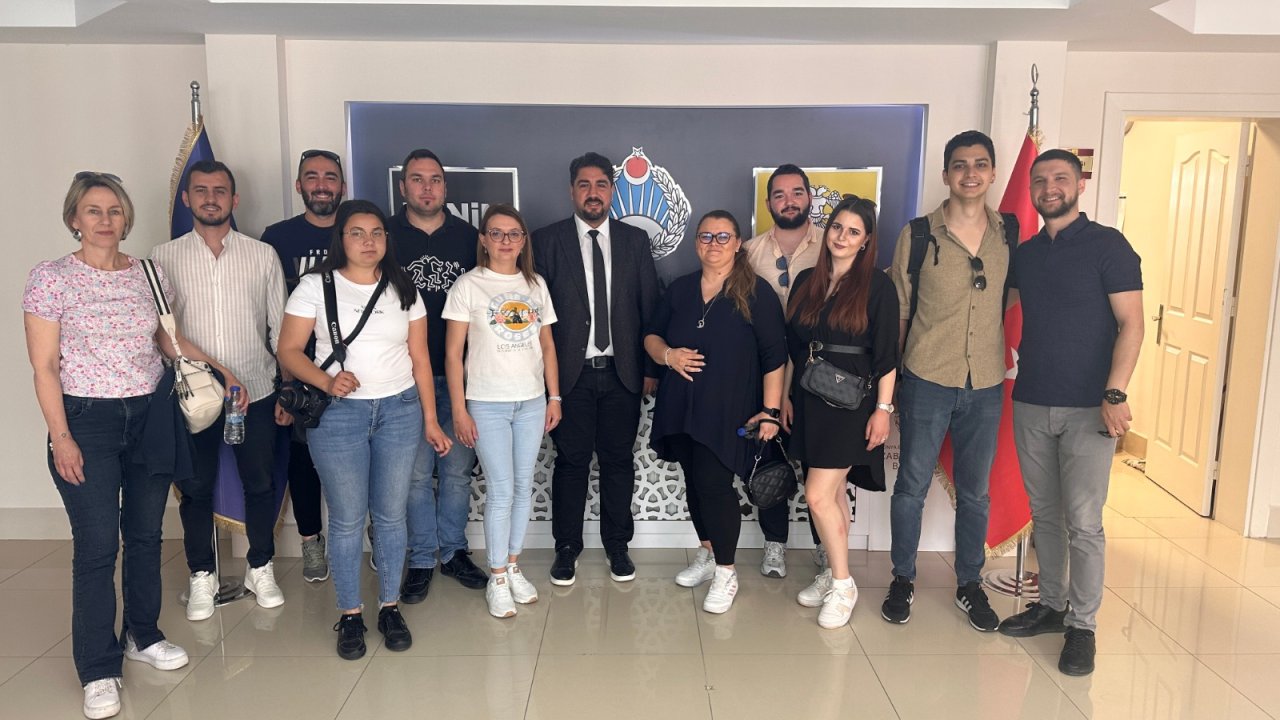 Konya Büyükşehir Belediyespor Kulübü’nde Erasmus toplantısı