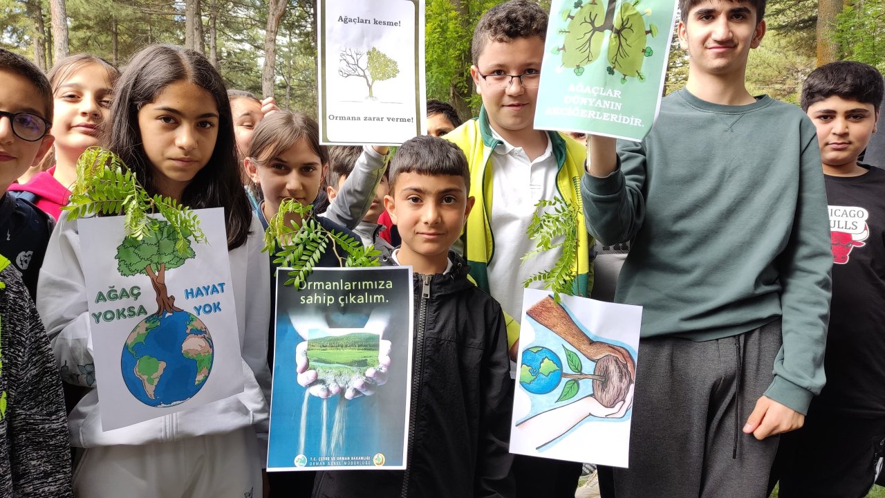 Konya'da "Orman Benim" kampanyası etkinliği