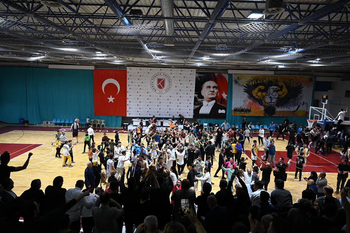 Konya Büyükşehir Belediyespor Türkiye Basketbol Ligi’ne adım attı