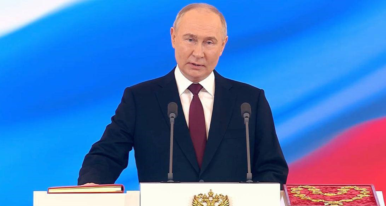 Rusya'da  Putin'in 5. dönemi başladı