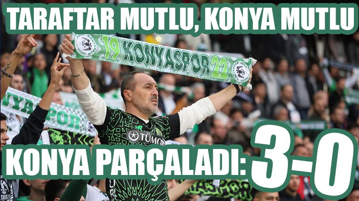 Konyaspor hayati maçta Samsun'u parçaladı: 3-0