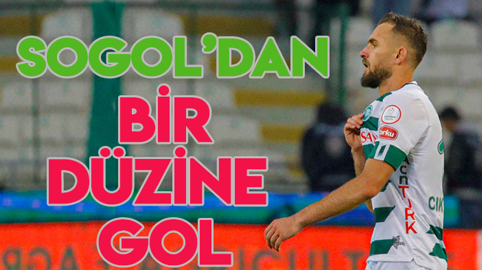 Konyasporlu Sokol Cikalleshi'den bir düzine gol