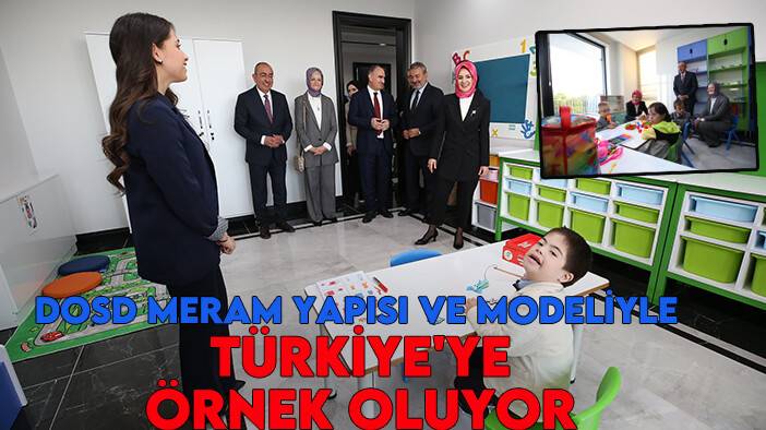 DOSD Meram  yapısı ve modeliyle Türkiye'ye örnek oluyor