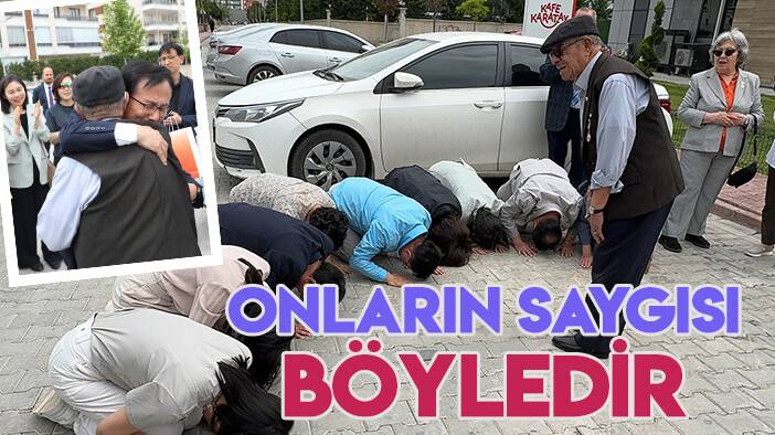 Konyalı Kore gazisi  İhsan Damdam: "İyi insanlar, dünyanın bir ucundan gelmişler, unutmamışlar"