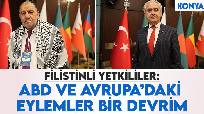 Filistinli yetkililere göre ABD ve Avrupa'daki üniversitelerde yapılan eylemler bir devrim