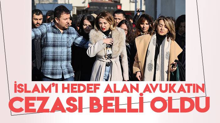 İslam'ı hedef alan Feyza Altun isimli avukat  9 ay hapis cezasına çarptırıldı