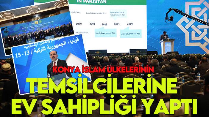 Konya İslam Ülkelerinin temsilcilerine ev sahipliği yaptı