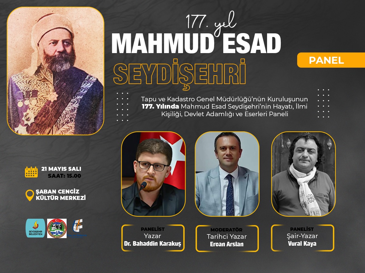Başkan Ustaoğlu’ndan Mahmut Esad paneline davet