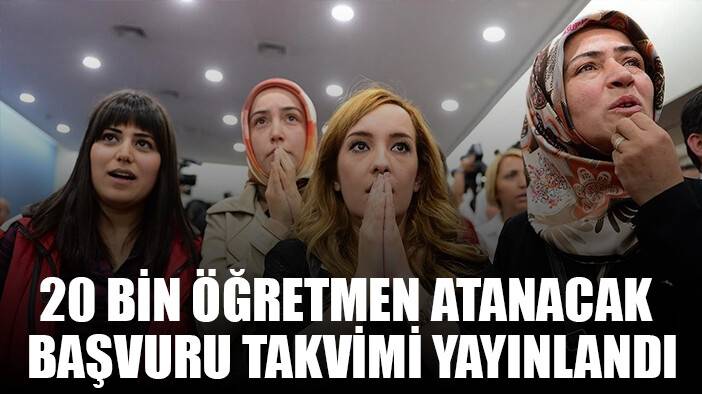 Öğretmen ataması için tarih netleşti: 20 bin atama müjdesi geldi
