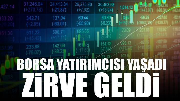 Borsa yatırımcısı yaşadı