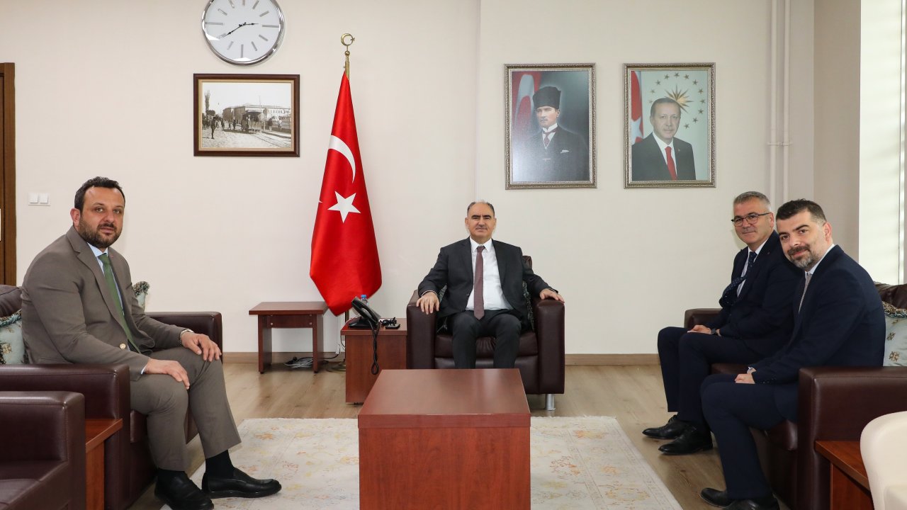 Başkan Ustaoğlu’ndan Konya Valisi Özkan’a ziyaret