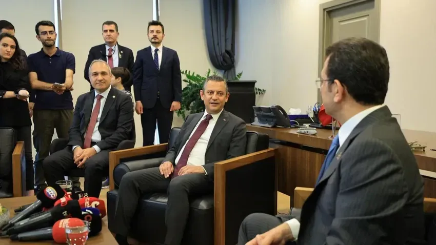 CHP Genel Başkanı Özel, İBB Başkanı İmamoğlu’nu ziyaret etti