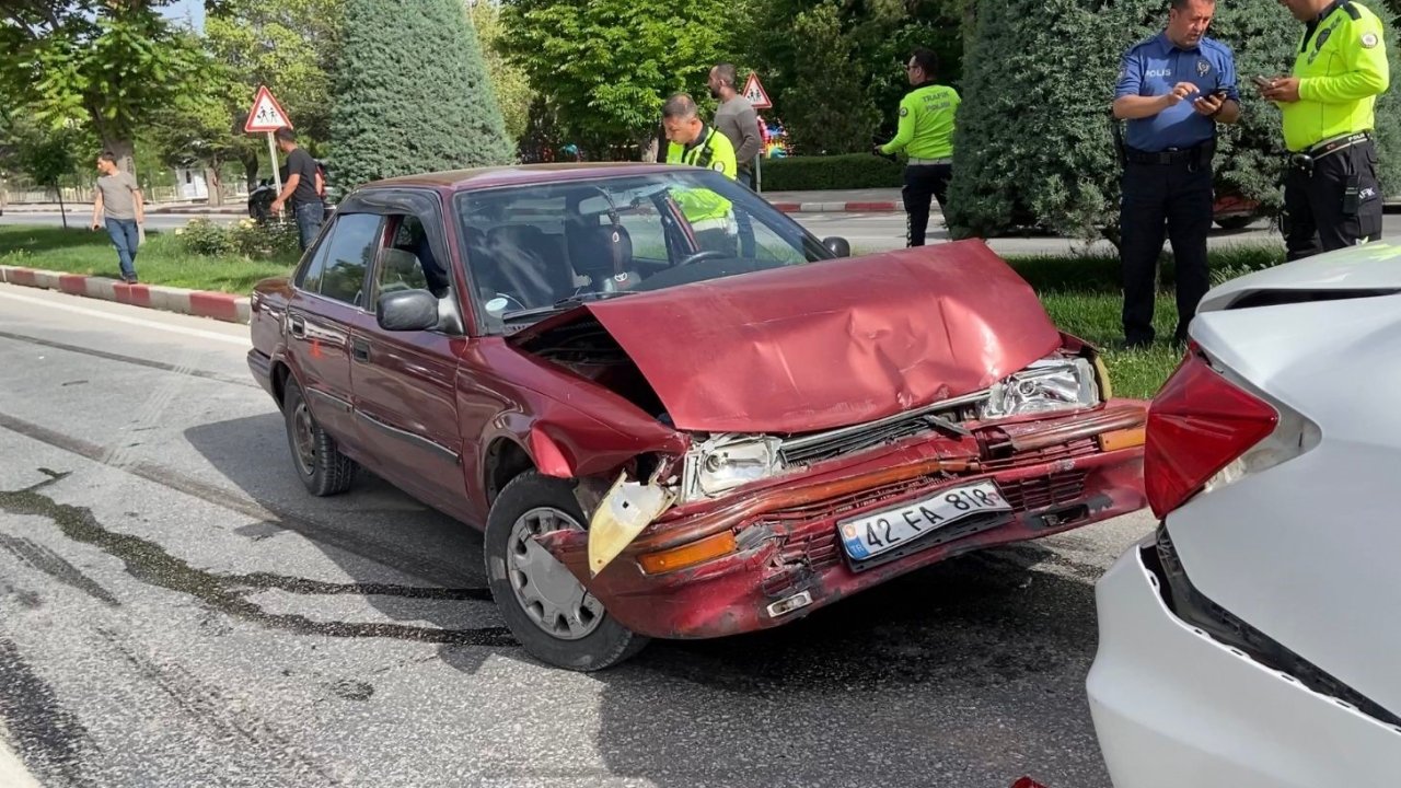 Karaman’da trafik kazası: 3 yaralı