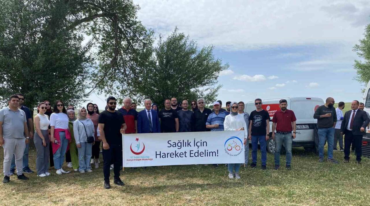Kulu’da 'sağlık için' yürüyüş etkinliği