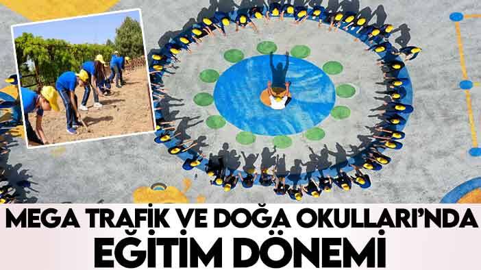 MEGA Trafik ve doğa okulları’nda eğitim dönemi