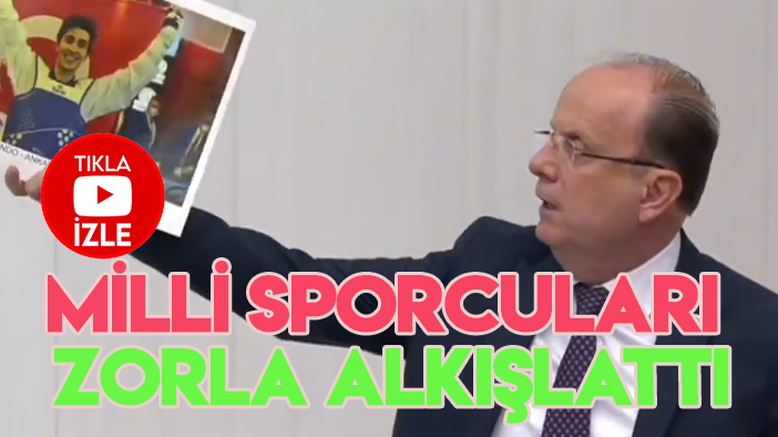 AK Parti Konya Milletvekili Mehmet Baykan, Milli sporcuları zorla alkışlattırdı