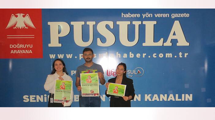 LÖSEV'den Pusula Gazetesi'ne ziyaret