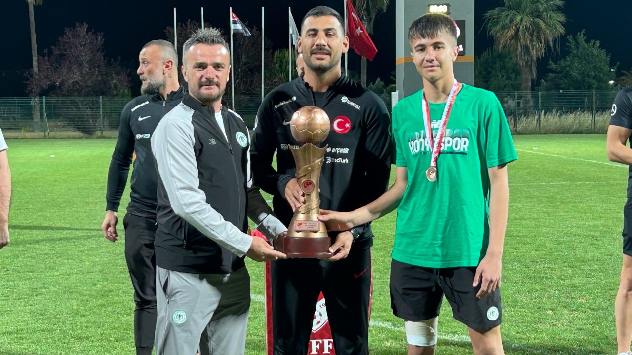 Konyaspor U15 Türkiye üçüncüsü